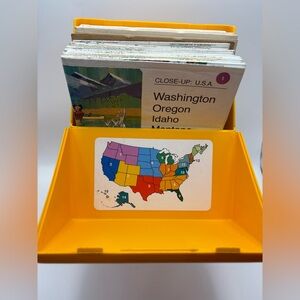 National Geographic VTG 1978 Close Up USA Maps Complete Map Set Of US.READ